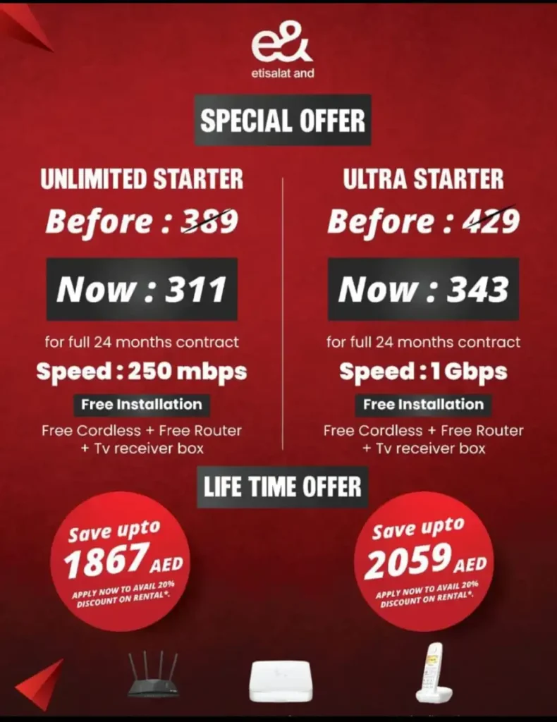 etisalat home internet